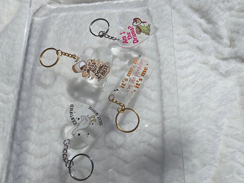DTF Keychains | Eclectic Elements