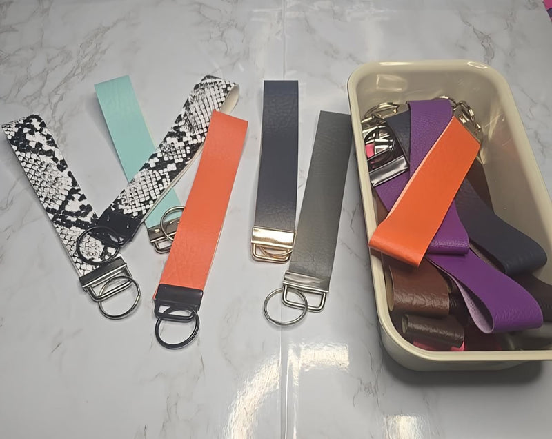 Faux Leather Wristlets | Eclectic Elements